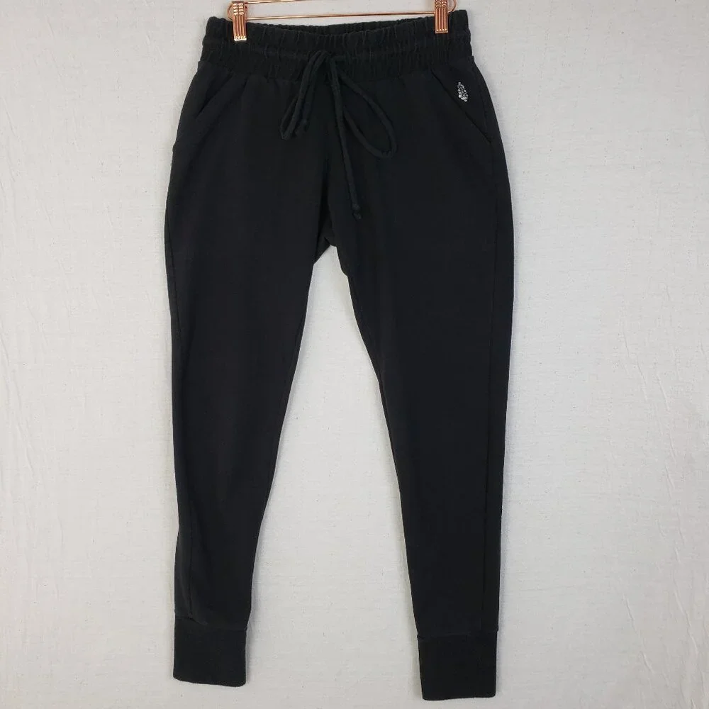 Free People Movement Sunny Sweatpants Joggers Black size S Yoga Athleisure Gym